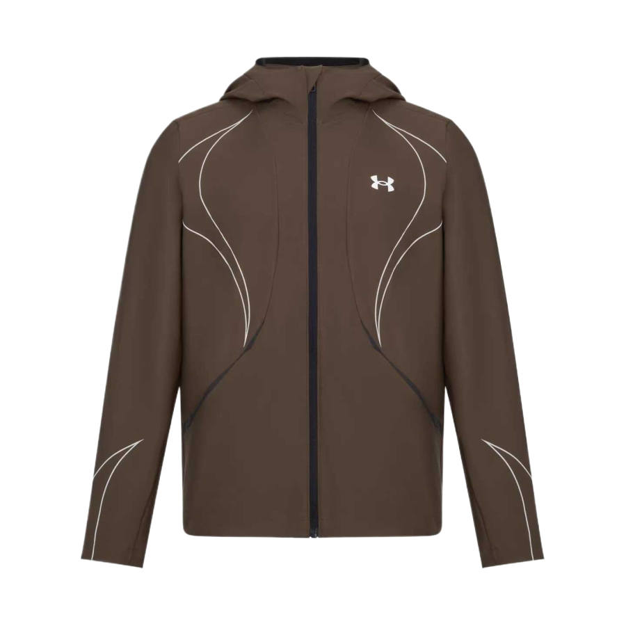 Under Armour Jackets Men's Purple Clay Brown Hooded Moderate Other