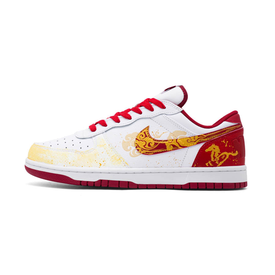 Nike Nike Big Abrasion Resistant Slip Resistant Abrasion Resistant Slip Resistant Skateboard Shoes Unisex Red