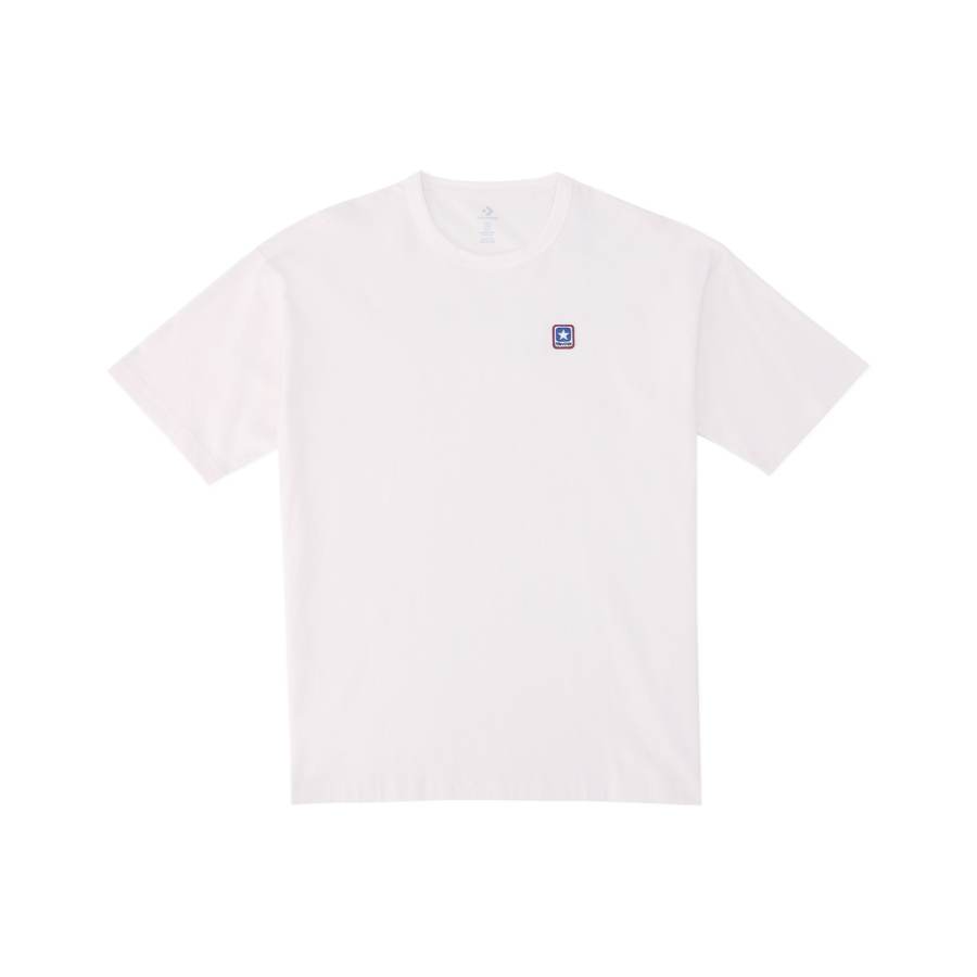 Converse Converse T Shirts Unisex White Crew Neck Moderate