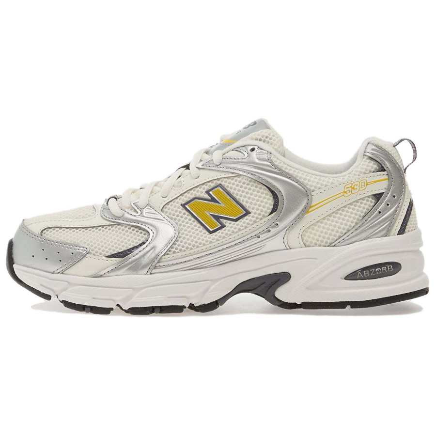 New Balance New Balance NB 530 Breathable Support Lightweight Low top Running Shoes Men's Ecru