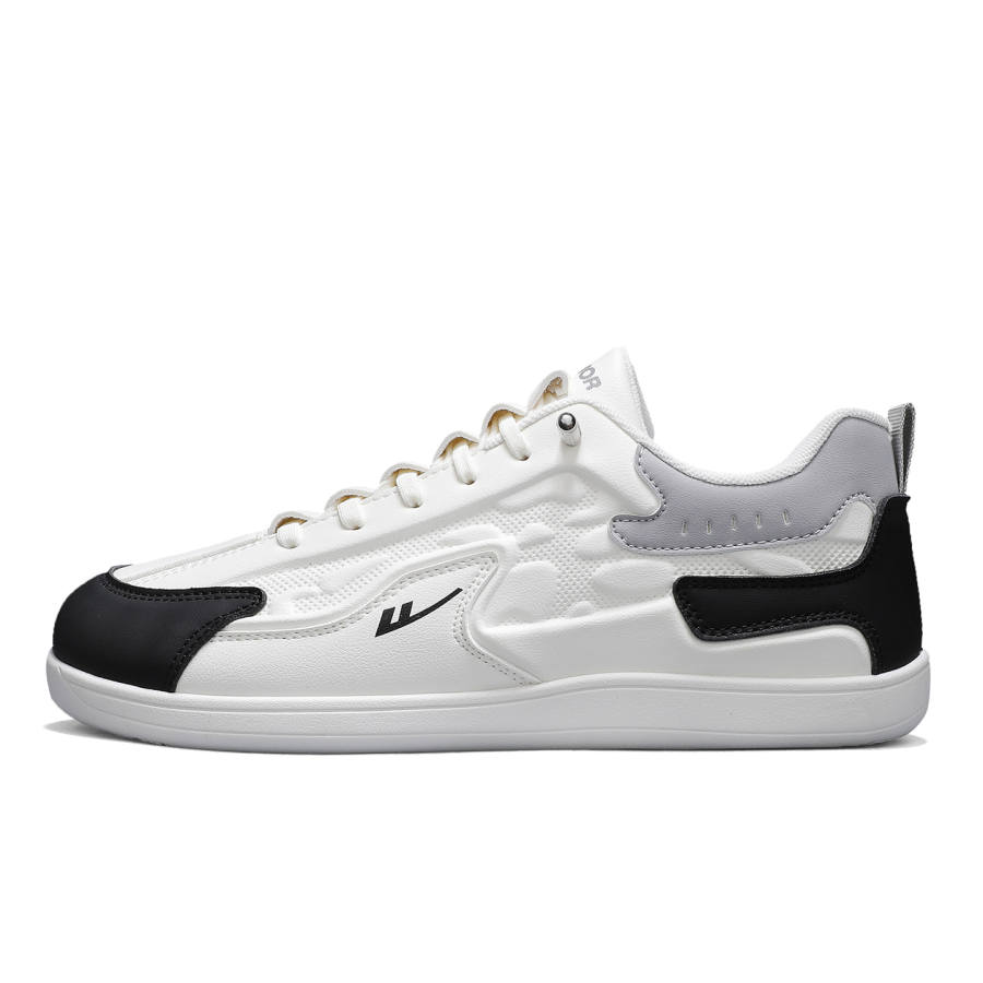 WARRIOR Skateboard Shoes Men's Low Top Black Khaki Green