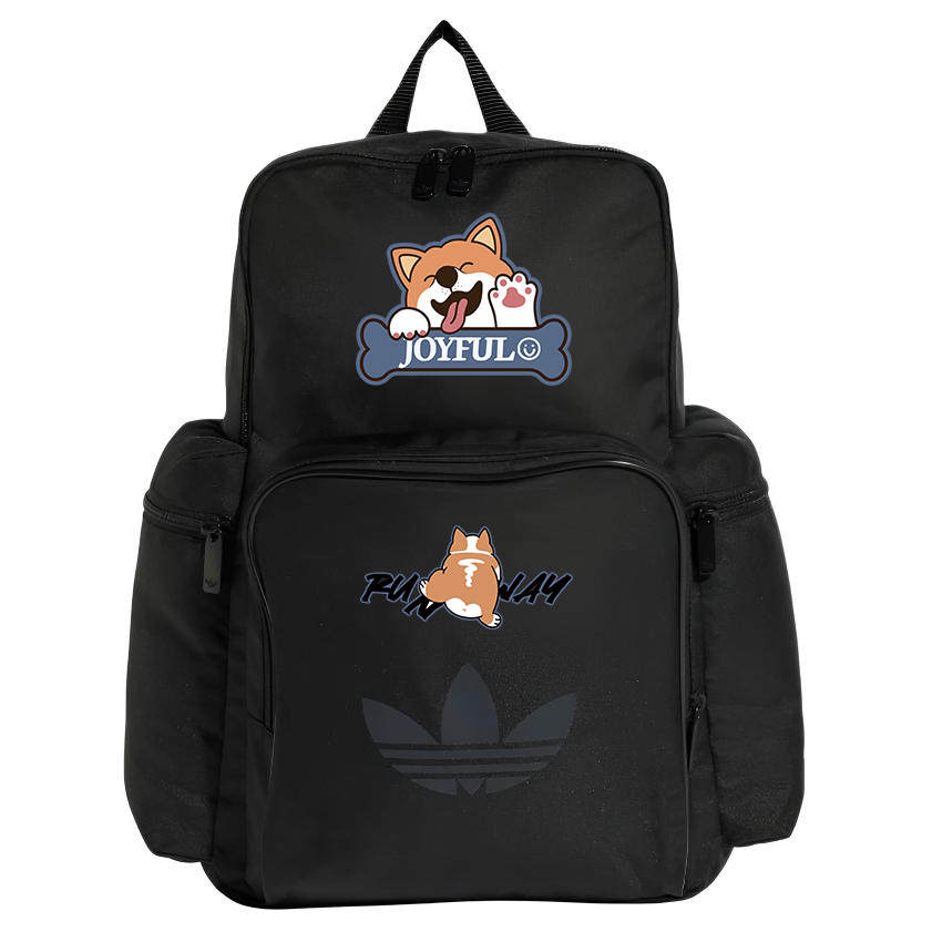 Adidas Originals Fabric Backpack Unisex Black