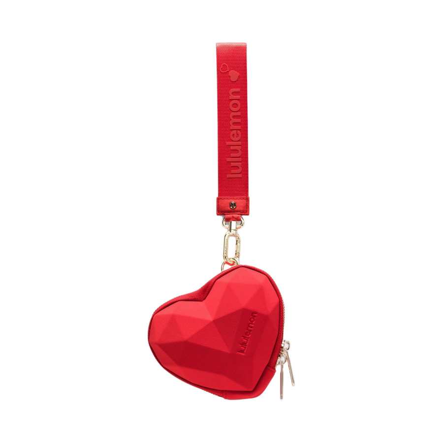 Lululemon Nylon Coin Purse Women's Oxford Red