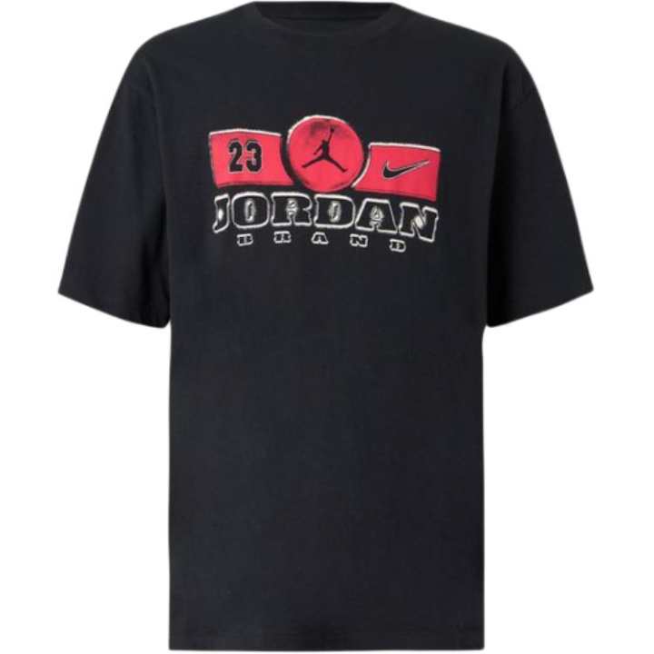 Jordan Jordan T Shirts Men's Black Crew Neck