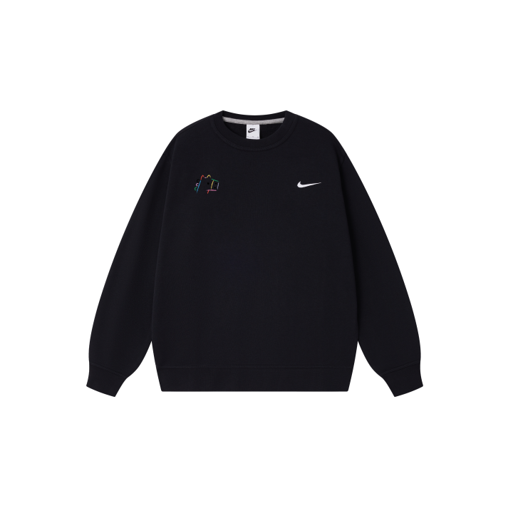 Nike Nike CNY Collection Sweatshirts Unisex Black Crew Neck Moderate Regular