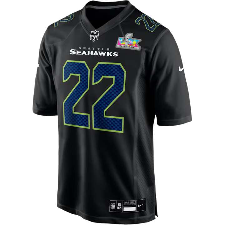 Nike Nike Rashid Shaheed Seattle Seahawks Super Bowl Lx Men's Nike Nfl Game Fashion Jersey
