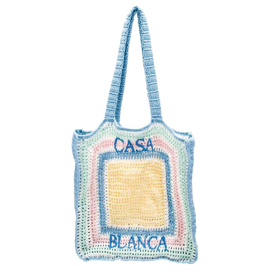CASABLANCA Cotton Handbag Women's Blue