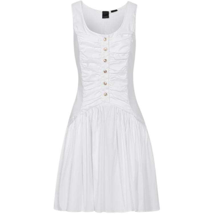 PINKO Sleeveless Dress Women's White
