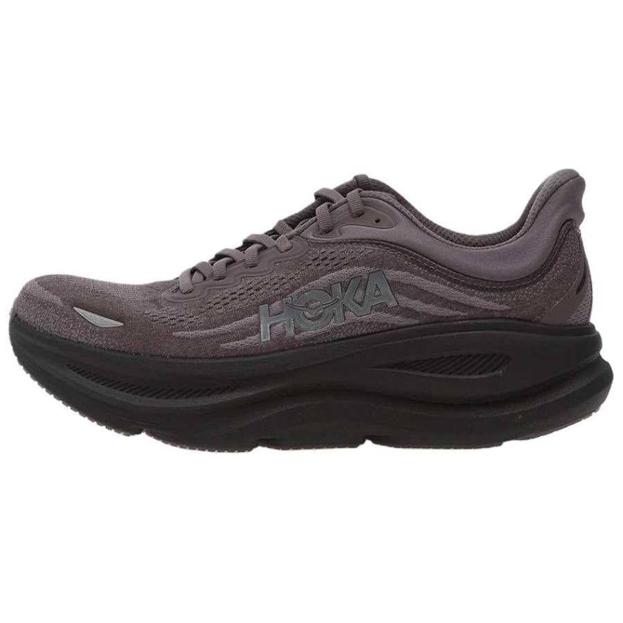 HOKA ONE ONE Bondi 9 Low top Running Shoes Men's Gray Black