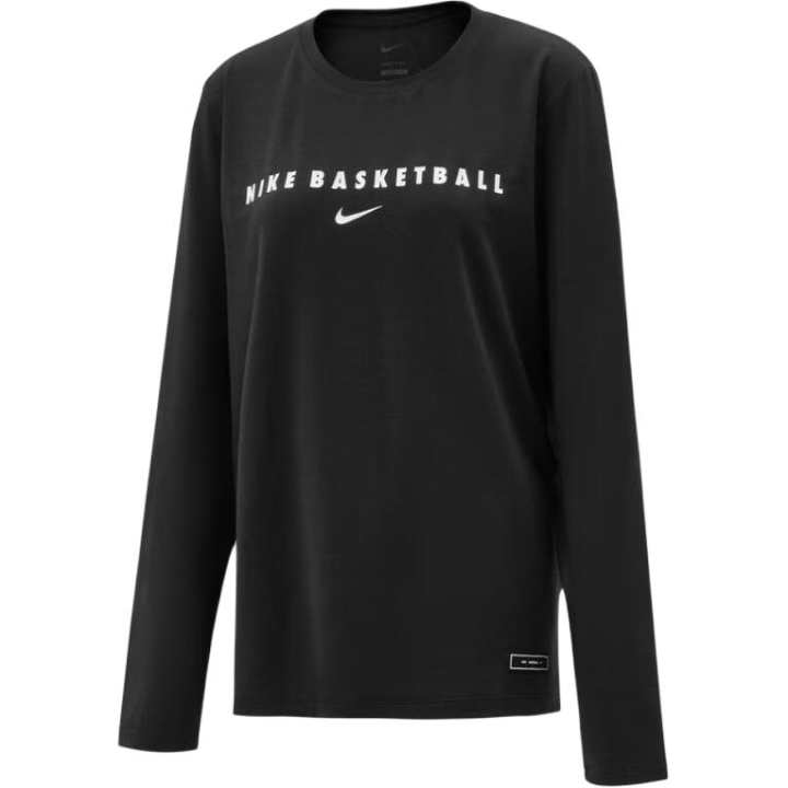 Nike Nike T Shirts Women's Black Crew Neck Moderate