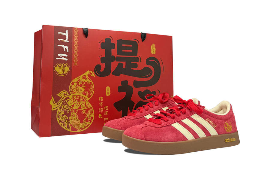 Adidas Adidas Vl Court Classic Blessing Arrives Cushioning Slip Resistant Cushioning Slip Resistant Low top Skateboard Shoes