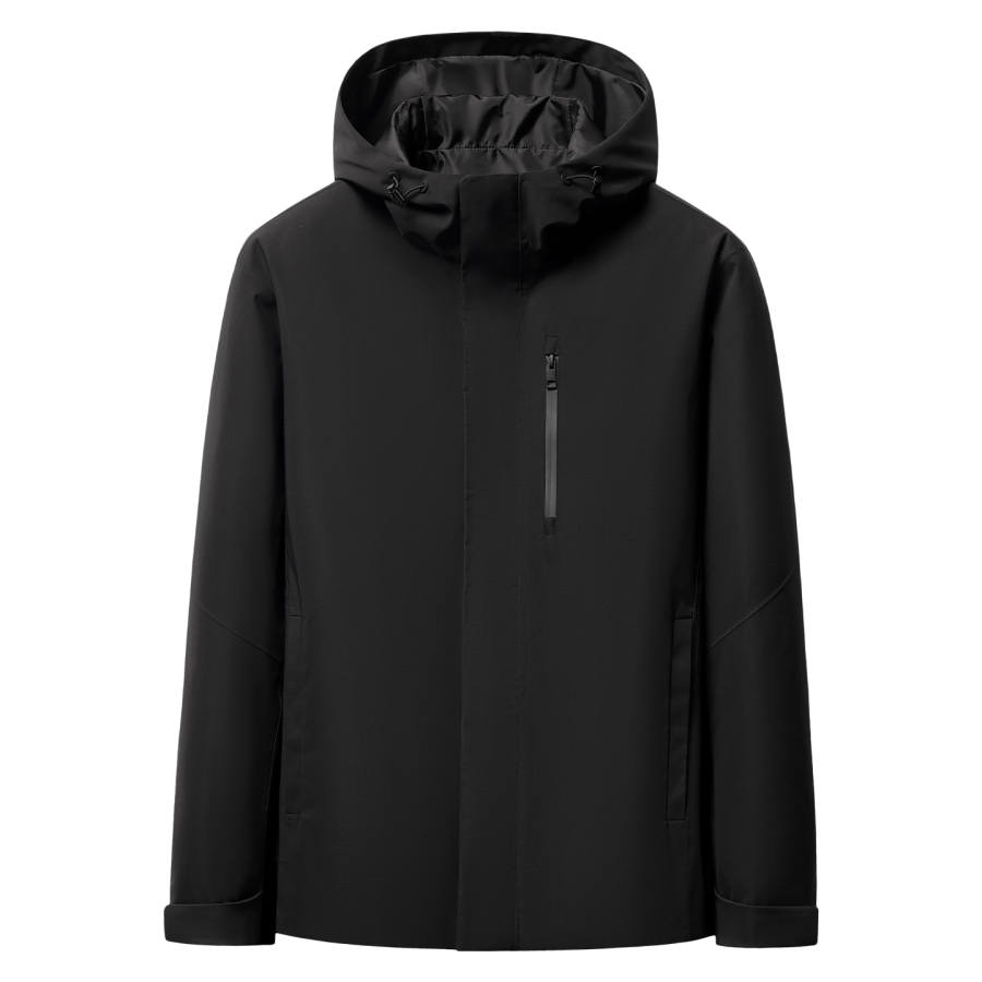SEPTWOLVES SEPTWOLVES Jackets Men's Black Hooded Moderate Other