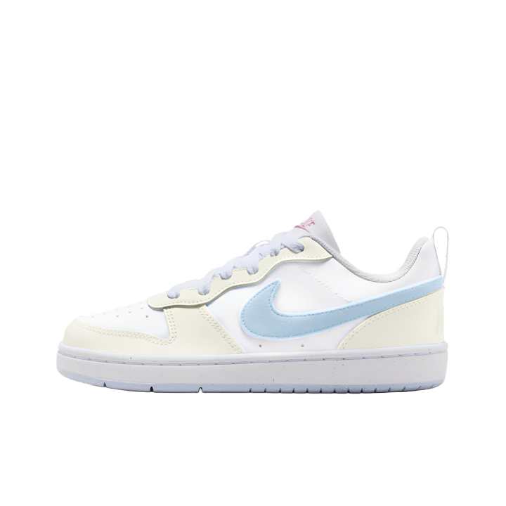 Nike Nike Court Borough2 Moon Express, Cream Cloud Lightweight Low top Skateboard Shoes Unisex Light Yellow