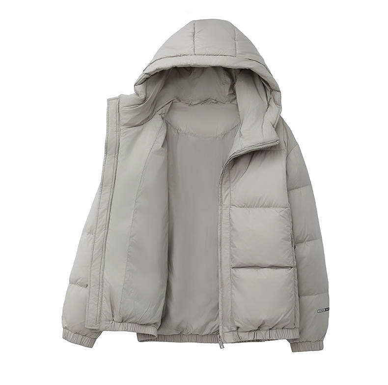 YALU Down Jackets Men's Hooded Thin Puffer Jacket