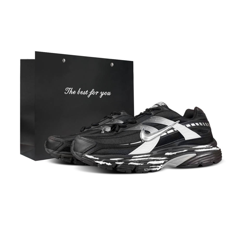 Nike Nike Initiator Low top Casual City Commuting Running Shoes Men's Black