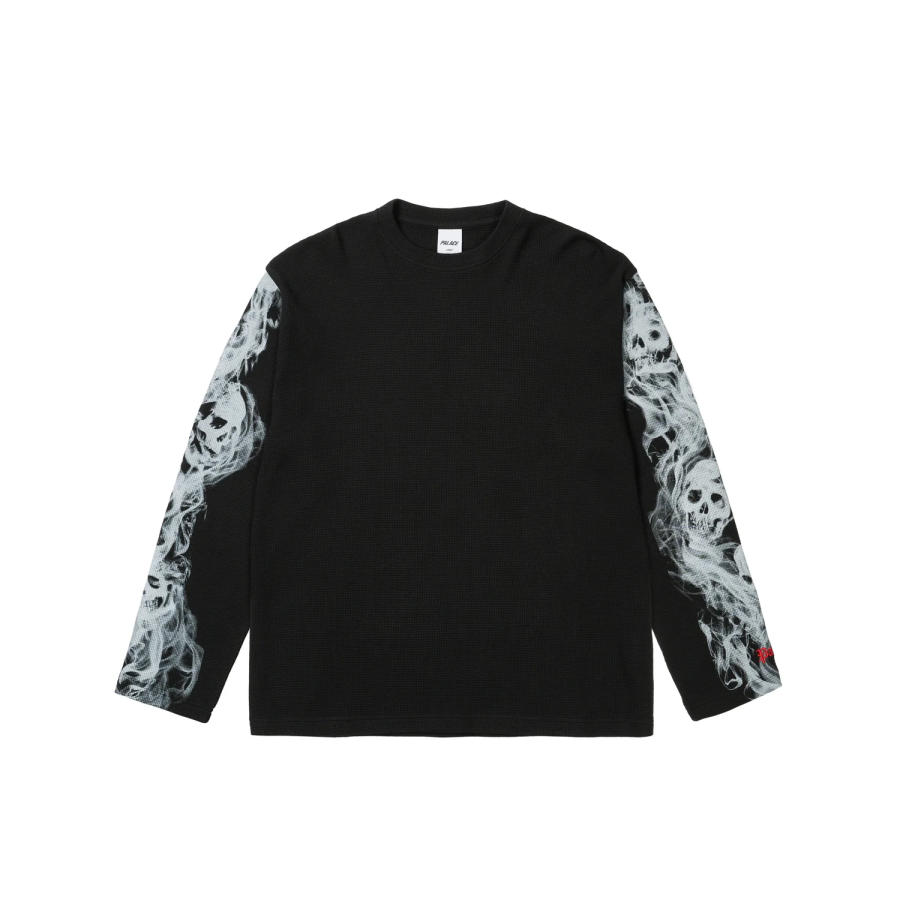 PALACE SS26 SMOKED WAFFLE LONGSLEEVE T Shirt Unisex