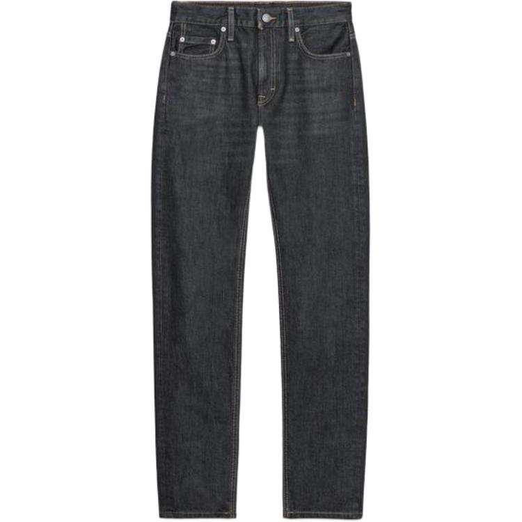 ZARA Jeans Women's Dark Blue Moderate Slim Fit Pants