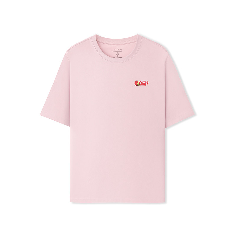 Skechers T Shirts Unisex Lotus/03PF Crew Neck Moderate Straight Fit