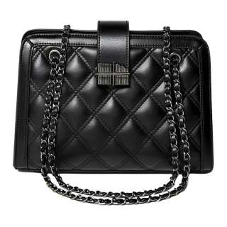 15 MINS Cow Leather Totes Large Women's White