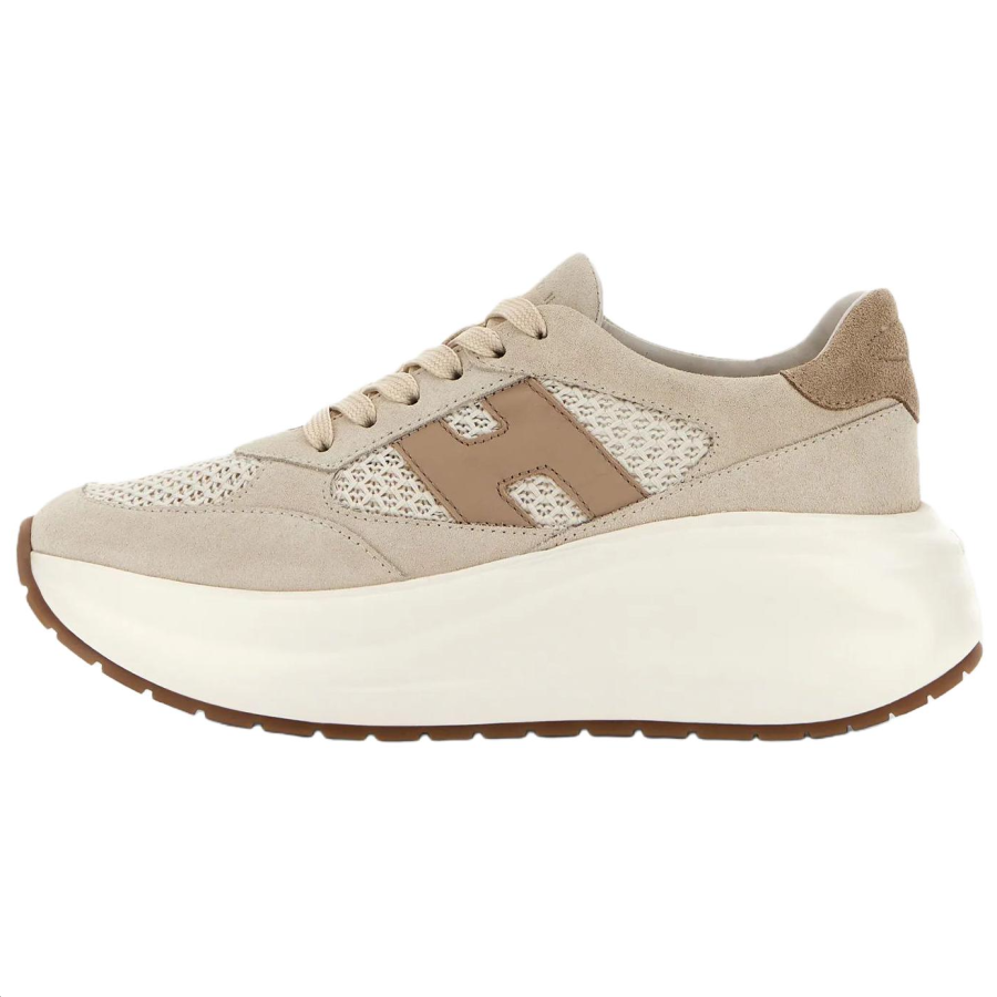 HOGAN Maxi I Active Low top Casual Shoes Women's Brown