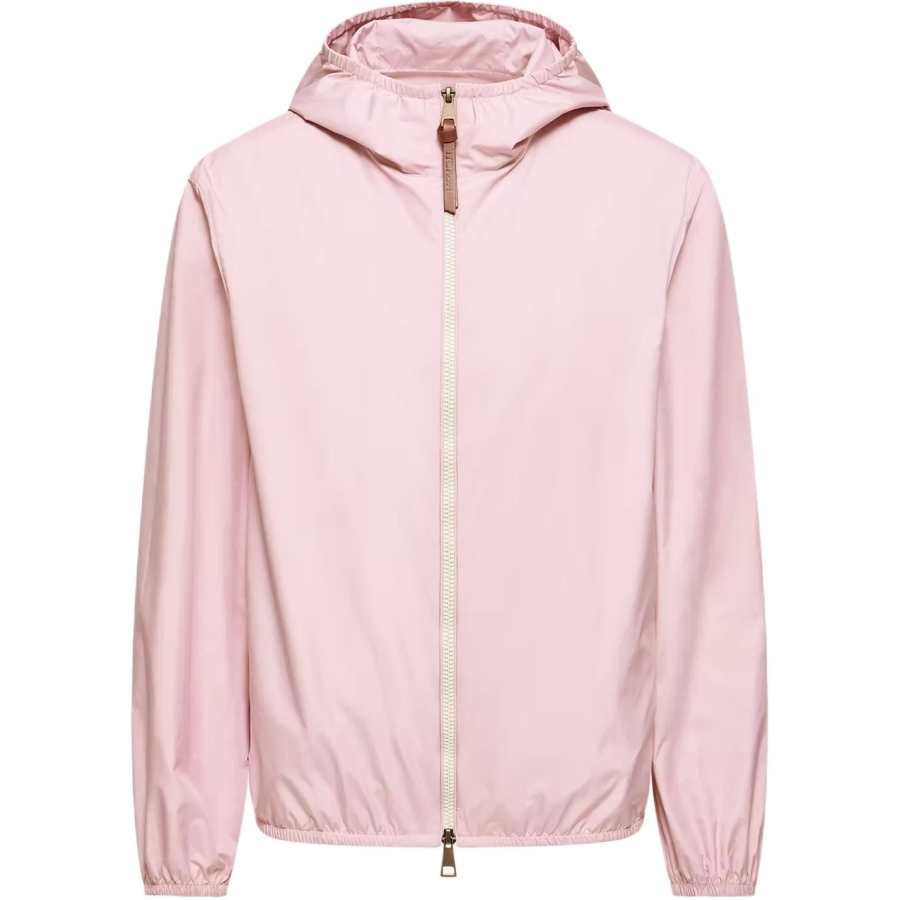 Moncler Moncler Logo Patch Zip-Up Hooded Jacket
