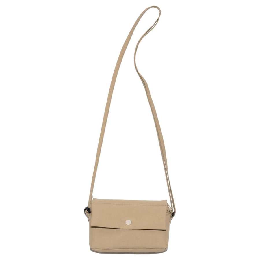 Nanamica Nylon Crossbody Bag, Shoulder Bag Regular Unisex Khaki