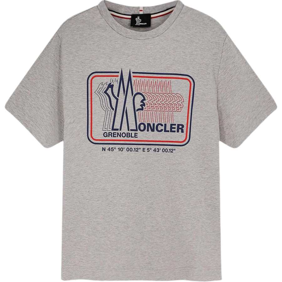 Moncler Grenoble Logo Printed Crewneck T-Shirt