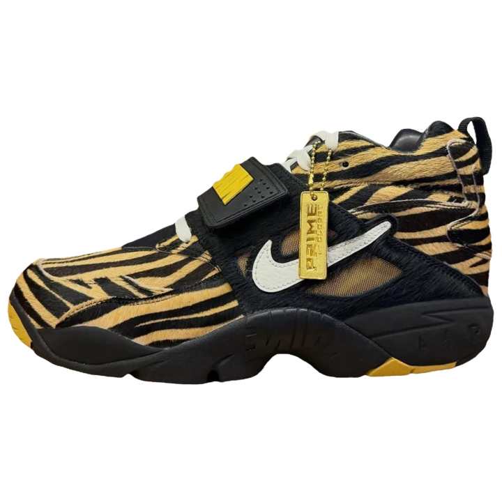Nike Nike Air Diamond Turf 2 Basketball Shoes Unisex Black Yellow