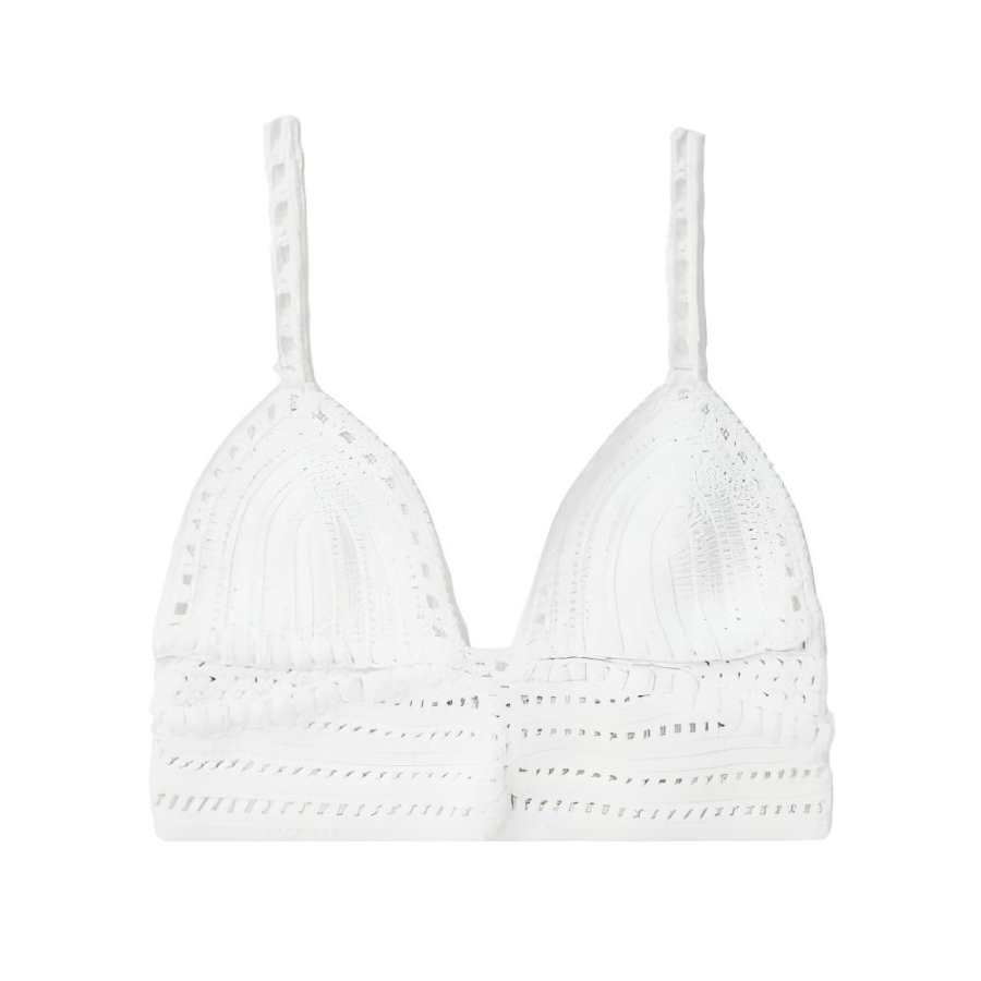 IRO NIGHT Tank Tops Women's White V Neck Thin Other