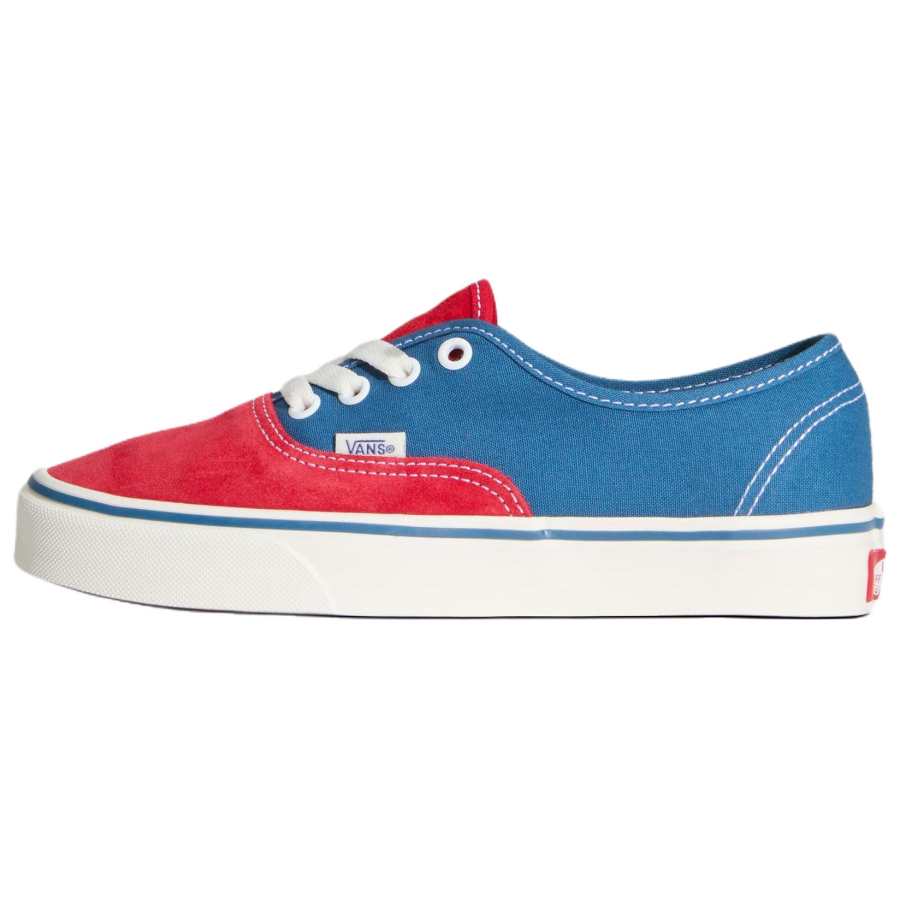 Vans Vans Authentic Low top Skateboard Shoes Unisex Blue Red