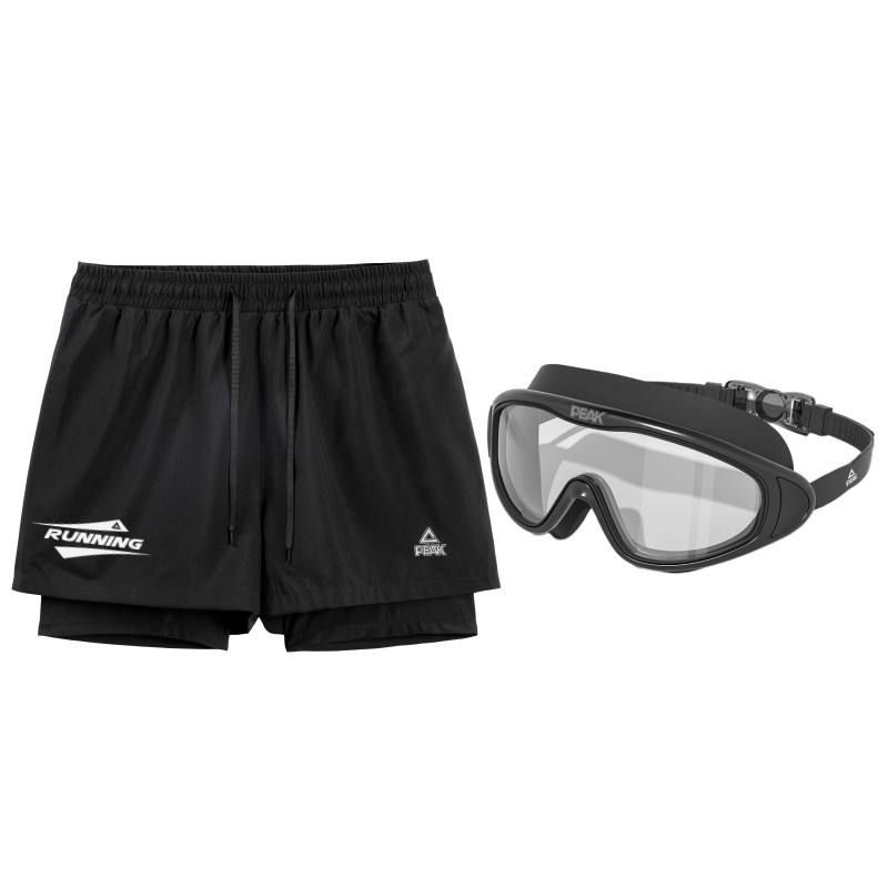 PEAK x SHUILULIANGYONG Swimming Equipment Sets Men's Black