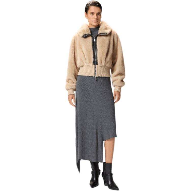 PINKO FW25 Velvet feel Coat Women's