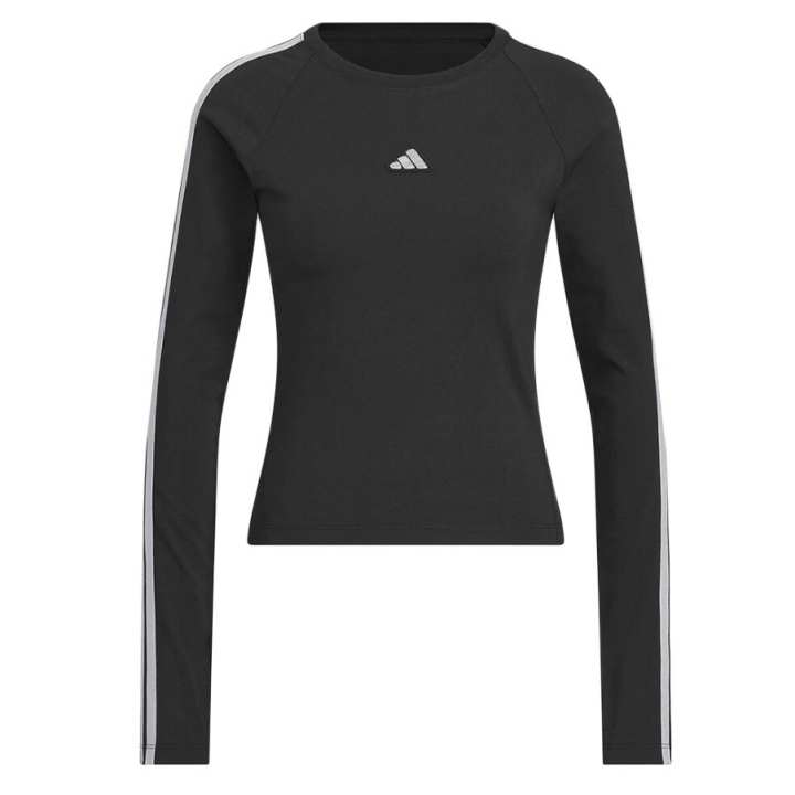 Adidas Adidas T Shirts Women's Black Crew Neck Moderate