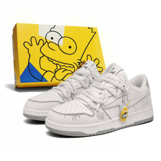 The Simpsons Low top Skateboard Shoes Unisex