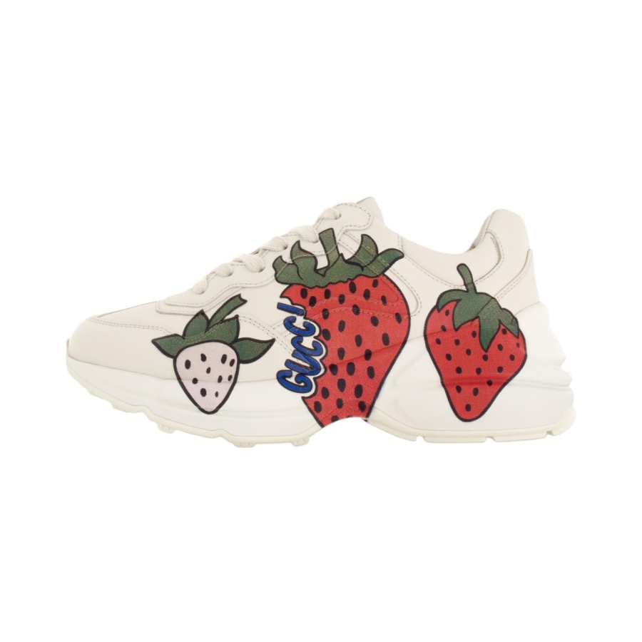 GUCCI Rhyton GUCCI Strawberry Sneakers Women's