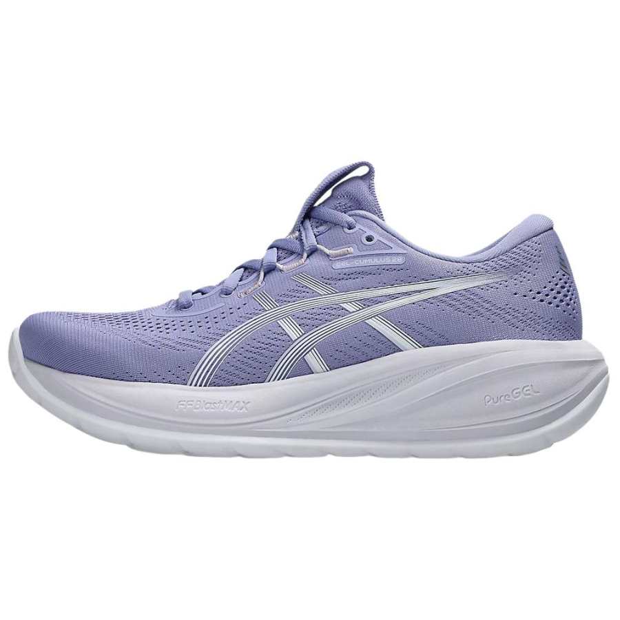 ASICS GEL CUMULUS 28 Abrasion Resistant Breathable Running Shoes Women's Purple