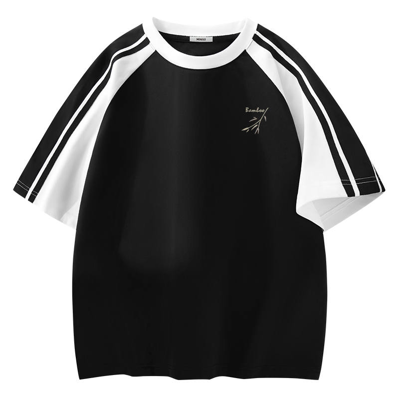 MINISO MINISO T Shirts Unisex Crew Neck Thin Straight Fit