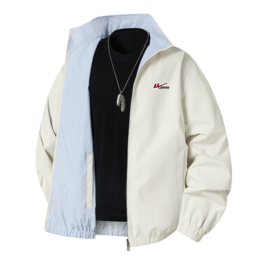 WARRIOR WARRIOR Jackets Unisex Stand Collar Moderate Reversible