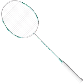 DEERWAY Full Carbon Badminton Rackets Control Type All around Defense Advanced Level 655mm Unisex 5U/G5 Mint Green