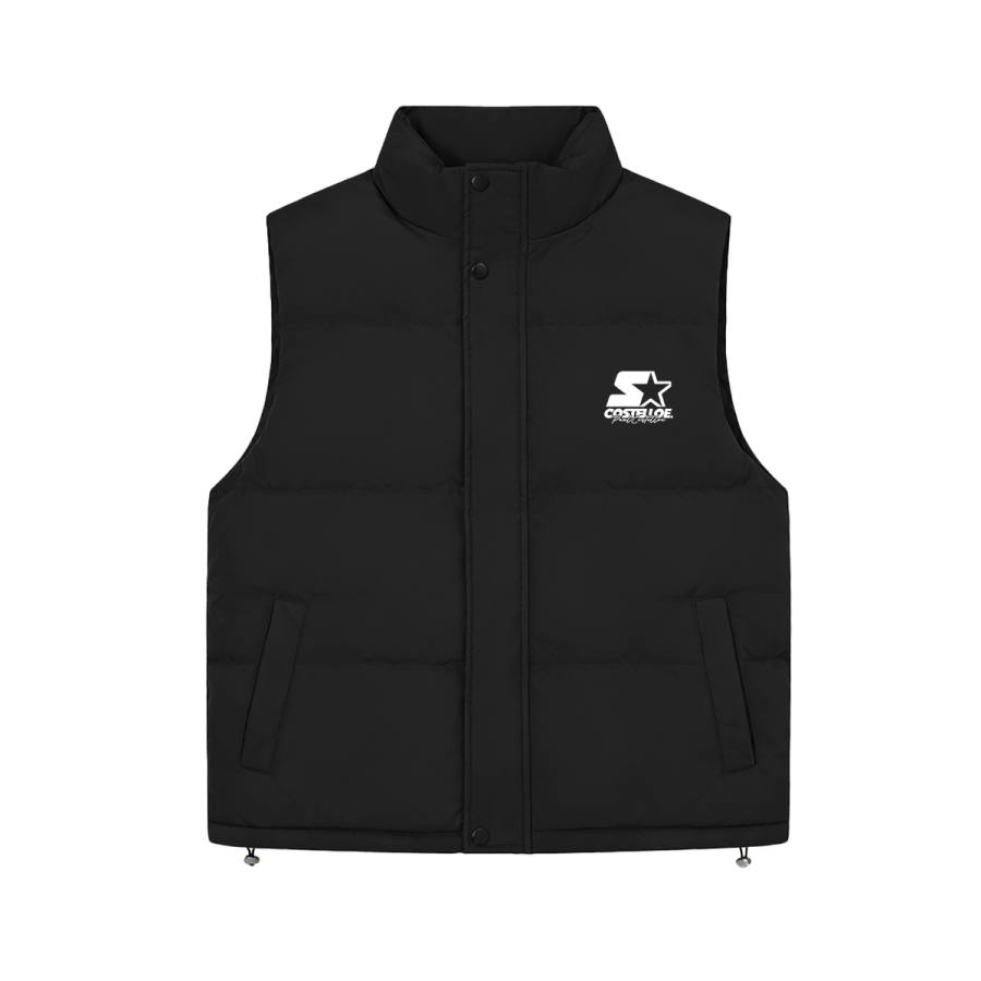 PAUL COSTELLOE Vests Women's Stand Collar Moderate Other