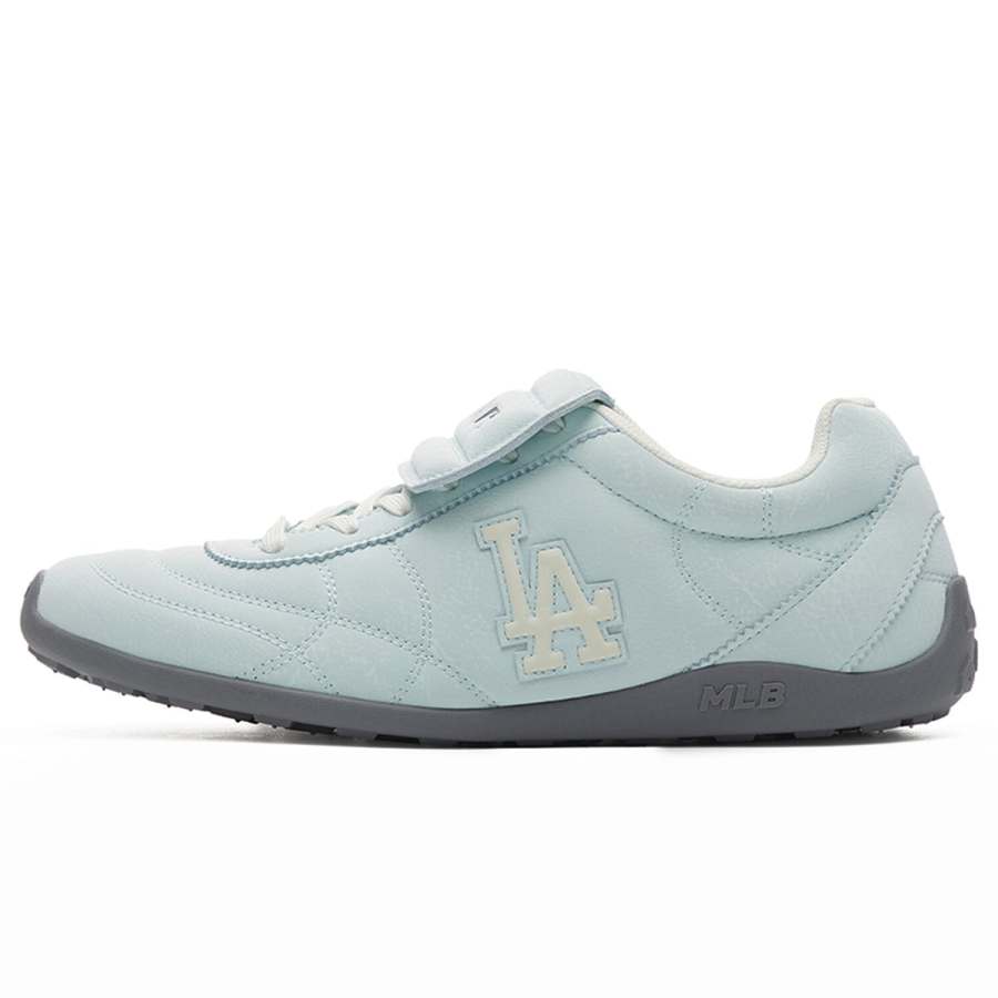MLB Los Angeles Dodgers Synthetic Leather Low top Casual Shoes Unisex Blue