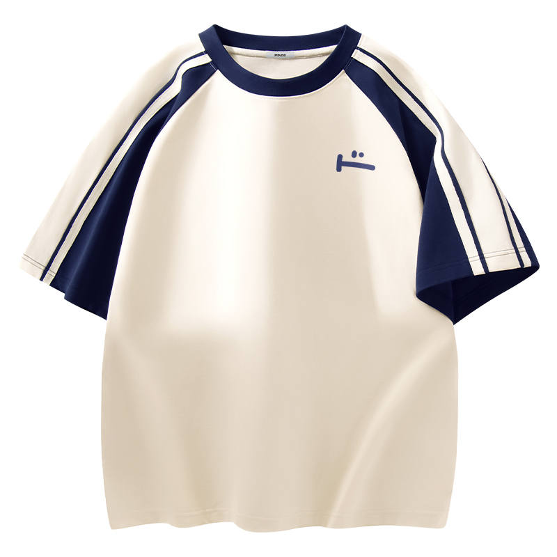 MINISO MINISO T Shirts Unisex Crew Neck Thin Straight Fit