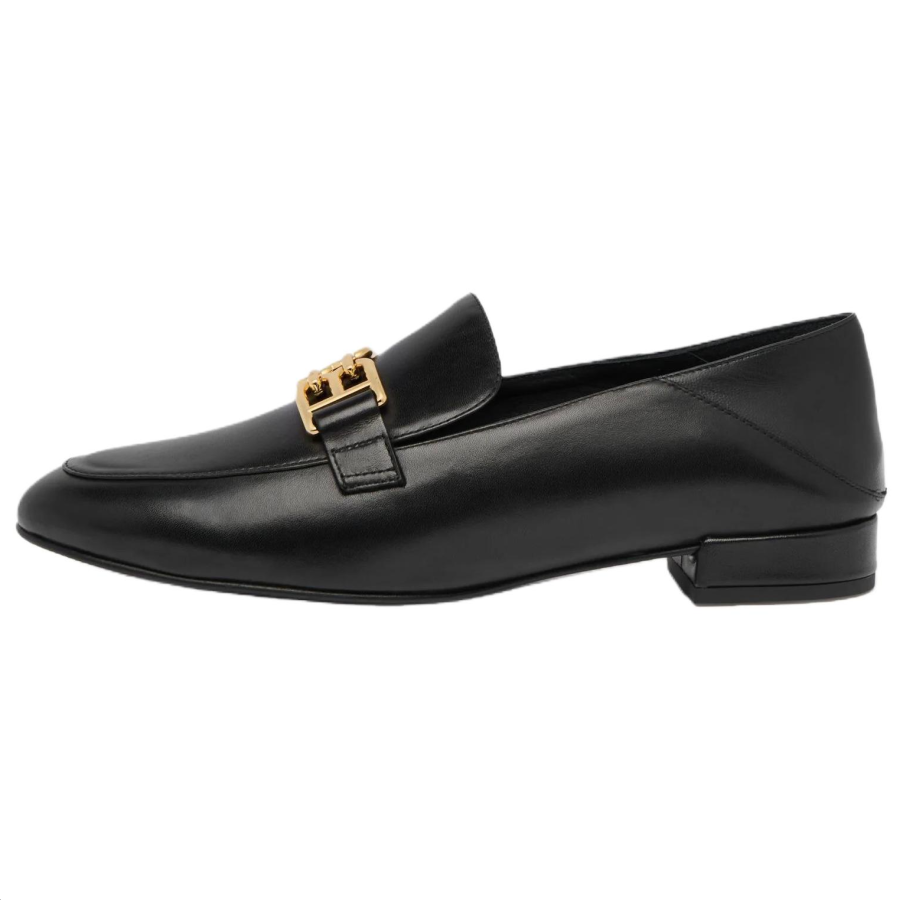 BALLY Cow Leather Casual Shoes Women's Black