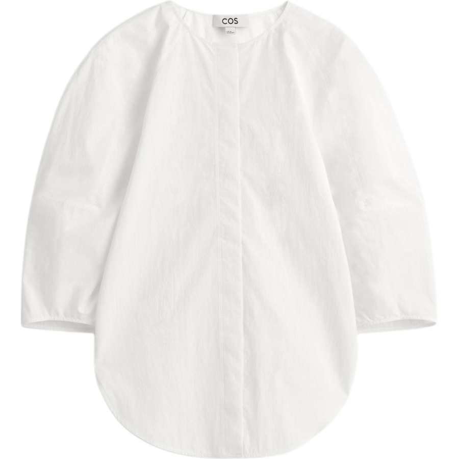 COS COS Shirts Women's White Crew Neck