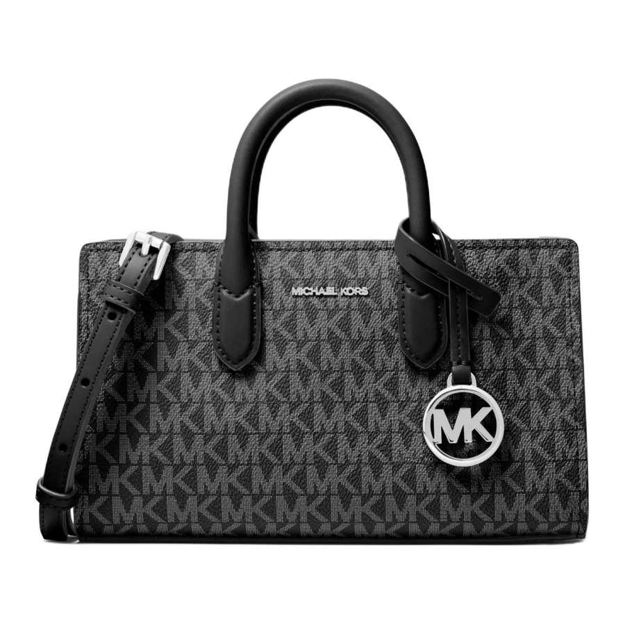 MICHAEL KORS Scarlett Artificial Leather Crossbody Bag, Handbag Mini Women's Black