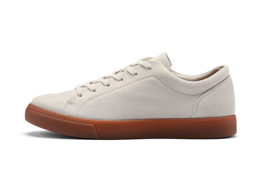 Ecco SS26 SOFT 10 Collection Low top Skateboard Shoes Men's Sand Gravel Gray