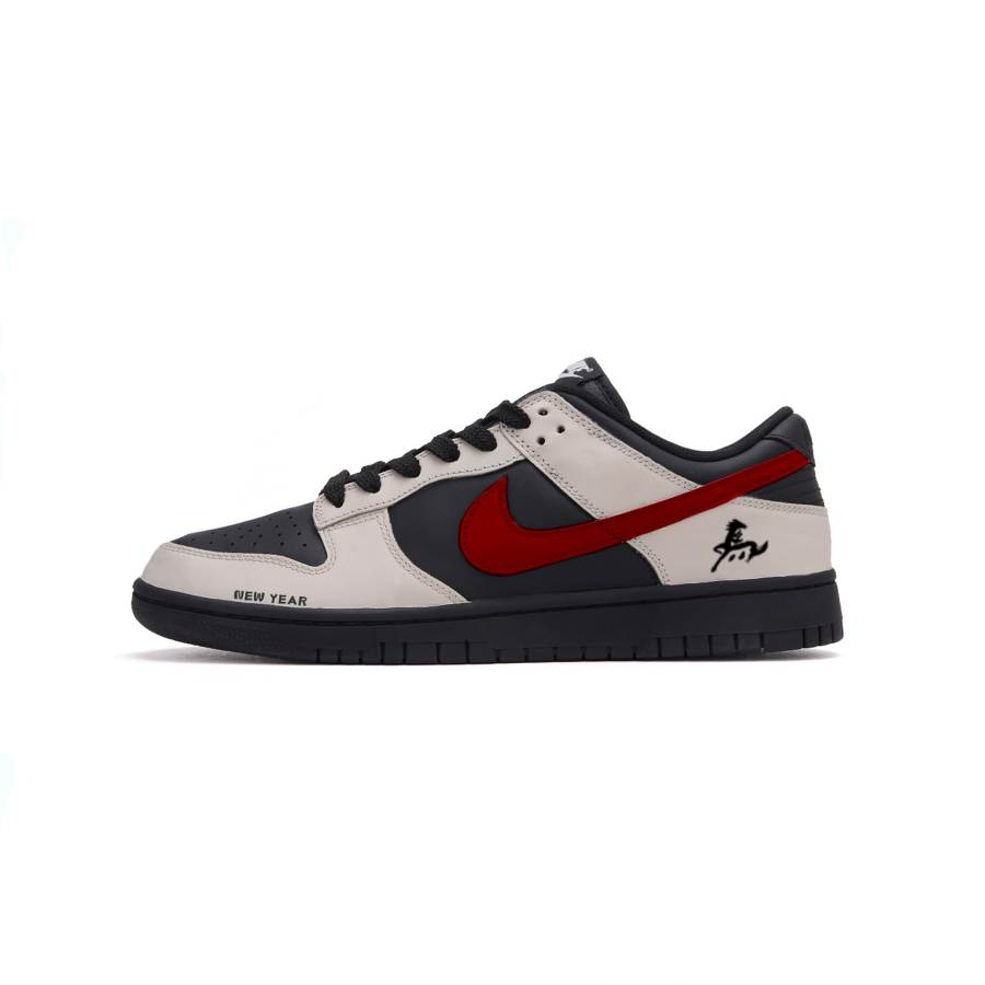 Nike Nike Dunk Auspicious Year Of The Horse Abrasion Resistant, Lightweight, And Breathable Low top Skateboard Shoes Men's