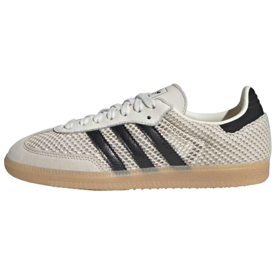 Adidas Originals SAMBA OG Low top German Army Trainers Women's Beige