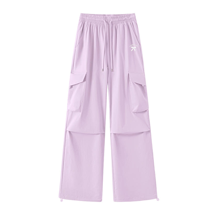 Tonlion Cargo Pants Women's Moderate Wide Leg Pants