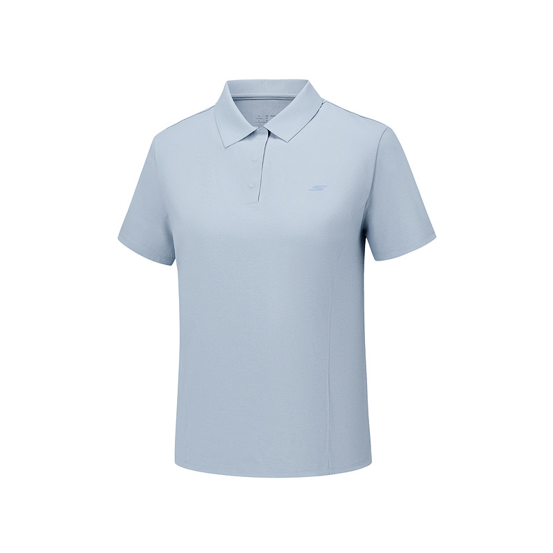 Skechers Polo Shirts Women's Lilac/02F2 Polo Collar Moderate